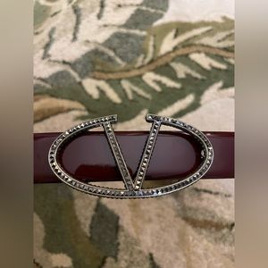 Valentino Patent Leather Belt